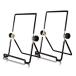 2 piece set book stand data holder light weight folding type 180° less -step adjustment slip prevention falling not visual acuity protection posture? regular stand ipai