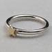  Britain Vintage jewelry 9ct Gold Star original silver ring 