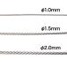 �X�e�����X �J�b�g ���C���[���[�v 20m / 1.0mm 1.5mm 2.0mm �������� �֘A�摜2