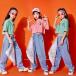  Kids танцевальный костюм hip-hop HIPHOP выставить .... tops t рубашка Dance Denim джинсы брюки девушки Cheer Dance девочка тренировка надеты презентация 