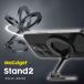 MaGdget подставка 2 Stand2ma jet смартфон подставка MagSafe соответствует магнит 360 раз вращение высота регулировка складной compact? мобильный RSL отгрузка 