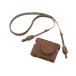 CASIO digital camera EXILIM for original case Brown EX10/EX100 correspondence original leather jacket case neck strap set EJ