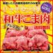牛肉 リッチな大判サイズ！ 黒毛和牛 こま プレミアム200g×3パック合計600g