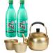 [ cool ] boiler mountain raw makgeolli 750ml 2 ps +... set ( glass 4 piece attaching )