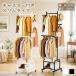 3�i �n���K�[���b�N �I�t�� �L���X�^�[�t�� �X���� �ȃX�y�[�X �R�[�g�n���K�[ clothes rack �ߑ��I �ߖX�� �ߗގ��[ ��e�� ���[  ��� �Q�� ����