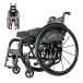  sport wheelchair handicapped for manual wheelchair light weight folding type aluminium alloy manual sport . leisure wheelchair black 