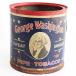 * Vintage George Washington PIPE TOBACCO сигареты жестяная банка * Junk автомобиль Be античный интерьер садоводство посадочная машина растения мелкие вещи 