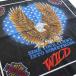 90s USA производства HARLEY-DAVIDSON Harley Davidson WILD Eagle бандана чёрный *B Old Vintage носовой платок мотоцикл официальный 