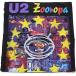  неиспользуемый товар *90s U2 Zooropa Zoo ropa бандана чёрный *A Vintage You two блокировка частота евро Europe искусство 