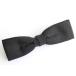  Vintage одноцветный зажим тип бабочка галстук чёрный *21 bow Thai Piaa nes черный party формальный 