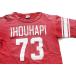 70s USA�� Champion�`�����s�I�� IHDUHAPI 73 �i���o�����O �R�b�g�� �t�b�g�{�[��T�V���c �� �t�F�[�h �{�[�C�YL���r���e�[�W �o�[�^�O
