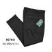 BERWICH bell wichi/ RETRO ELAX легкий слаксы one tuck брюки linen100% черный / мужской / распродажа объект 