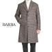 BARBA bar ba/ альпака шерсть 3B одиночный Пальто Честерфилд / COAT CKOBE Brown / 25-26AW новый продукт 