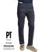 PT TORINO DENIMpi- чай tolino Denim / REGGAE TAPERED FIT 5 карман брюки no- tuck хлопок стрейч темно-синий / распродажа 