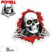 pa well POWELL skateboard sticker RIPPER STICKER 8cm NO38