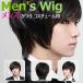  man equipment wig black cheap nature man equipment for wig men's wig wig net attaching costume cosplay man equipment wig black Event Halloween party 