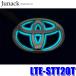 LTE-STT20T Junack juna kLED trance эмблема ST бирюзовый голубой Toyota Corolla Fielder /86/ Harrier / Yaris Cross и т.п. для передний / задний 