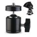  ball head platform free platform 360 times rotation possible 1/4 screw holes dial angle adjustment aluminium alloy holder / mount, panorama platform, cell ka stick, tripod, single‐lens reflex and so on KDBQ29