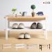  wooden bench shelf entranceway storage shoes rack slippers rack entranceway bench storage bench shelf Ishizaki furniture 