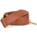Lelotte shoulder strap futoshi . bag for single goods adjustment possibility replacement for exchange shoulder belt leather ( light brown )