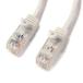 StarTech.com [N6PATC5MWH] 5m ƥ꡼6 LAN֥ ۥ磻 RJ45⡼ǥ󥰥ͥ(ĥޤɻߥСդ) ӥåȥͥåбCat6