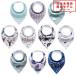  baby бандана bib слюнявчик 10 шт. комплект многоцветный 2 органический хлопок нагрудник бандана bib Bay Be младенец мужчина девочка 