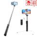 ���[ iPhone/Android �X�}�z �Ή� �O�r�X�^���h ���B��_ �Z���J�_ �u���b�N LED���C�g�t�� Bluetooth ���C�����X�����R�� �L�k 360�x��]
