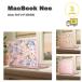 �}�b�N�u�b�N �J�o�[ PC ���[�t �A�� �}�b�g �N���A ���� �w��h�~ �S3�F MacBook Neo 13 �C���` (A3404) A18 Pro�`�b�v �P�[�X �ی� �Ռ��z�� ��������