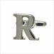  запонки кнопка алфавит R initial 1 шт продажа кафф links мужской аксессуары CF-157508 джентльмен для [M рейс 1/30]
