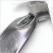  галстук узкий галстук мужской джентльмен для серебряный глянец одноцветный [M рейс 1/5]