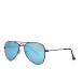  RayBan Kids солнцезащитные очки RJ9506S Pilot 201/55 50 Kids Pilot голубой UV 3 50mm линзы ширина %100 подлинный товар 