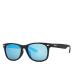  RayBan Kids солнцезащитные очки RJ9052SF Asian Fit 100S55 50 Kids sk air blue UV 3 50mm линзы ширина %100 подлинный товар 