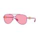  Versace . солнцезащитные очки VK2002 Kids 149584 52 ребенок Teardrop Matte Hot Pink 52mm линзы ширина стандартный товар 