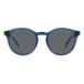  Polaroid солнцезащитные очки PLD 8061/S Kids Polarized ZX9/M9 46 ребенок раунд Transparent Azure Blue 46mm линзы ширина стандартный товар 