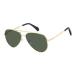  Polaroid солнцезащитные очки PLD 8073/S Kids Polarized PEF/UC 55 ребенок Teardrop Gold 55mm линзы ширина стандартный товар 