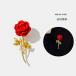  роза. цветок брошь мода роза цветок брошь взрослый симпатичный аксессуары подарок женский девушки стеганый булавка party обычно надеты модный 