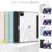 iPad Air 13 дюймовый (M2) кейс iPad ( no. 10 поколение )10.9 дюймовый кейс iPad Air 10.9 дюймовый обратная сторона все прозрачный покрытие iPad 10.2 блокнот type авто сон подставка функция 