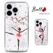 iPhone 11  ޥ С 饹ե iPhone11 ޥۥ Ѿ׷  ӥС ۥ11 ϡɥ Ʃ ե11 BALLERINA