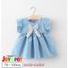  детская одежда Kids One-piece младенец платье для церемоний день рождения короткий рукав простой лента . праздник свадьба платье девочка 70cm 80cm 90cm 100cm 2246