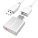 SABRENT �A���~�j�E���� USB �O�t���X�e���I�T�E���h�A�_�v�^�[�iWindows/Mac�p�j �v���O���v���C �h���C�o�s�v [�V���o�[]