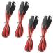 WMYCONGCONG 4 шт. комплект SAE - SAE удлинение кабель Quick tis Connect электропроводка 18AWG 1M SAE коннектор 