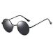[Glasses Trust] �Ό� �ی^ �T���O���X �ۃT���O���X ���E���h �t�@�b�V�����ۃ��K�l UV�J�b�g �y�� (�Ό��u���b�N���u���b�N