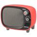  ом электро- машина AudioComm Bluetooth беспроводной динамик retro красный ASP-W900Z-R 03-0395 OHM