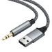 USB to 3.5mm �X�e���I�P�[�u���͖��_�f���c���ƍ���DAC�f�W�^���I�[�f�B�I�`�b�v���̗p���Ă���A�����`�����������ʓI�ɒጸ���A����