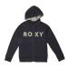 [ Roxy ]botanikaru принт девушки длинный рукав Zip капот Rush Guard TLY241106 BLK 120