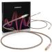 UCINNOVATE 2�{�Z�b�g 0.5m/1.64�t�B�[�g HiFi�I�[�f�B�I�p RCA-RCA�P�[�u���A�I�X-�I�X�����b�L�[�q�A�X�e���I�V�X