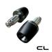  Honda CL250/500 для рычаг управления end CL25 Diabolus by K-SPEED Bar End Bolts Custom CNC Black Titanium for Honda CL250&amp;500 MC57 PC68