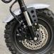 �����ב҂����z���_ �_�b�N�XDAX125 �t�����g�t�F���_�[ DX019 Diablo custom works Silver Front Fender Kit for Honda DAX125 JB04 JB06 �֘A�摜2