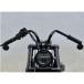 �z���_ �_�b�N�X ST125�p �����p�n���h���o�[�L�b�g DX042 Handlebars made of aluminum Diablo Custom Works black  Honda ST125 JB04 JB06 �֘A�摜2