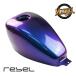 *. приобретенный товар *BLACKWING( старый MAXNUS) Rebel 250/500 для custom крышка топливного бака V32 лиловый × голубой / Fuel Oil Tank Cover For HONDA Rebel250/500 MC49 PC60